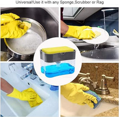 Soap Pump And Sponge Holder